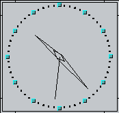 Clock without title