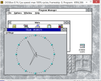Win16 Clock